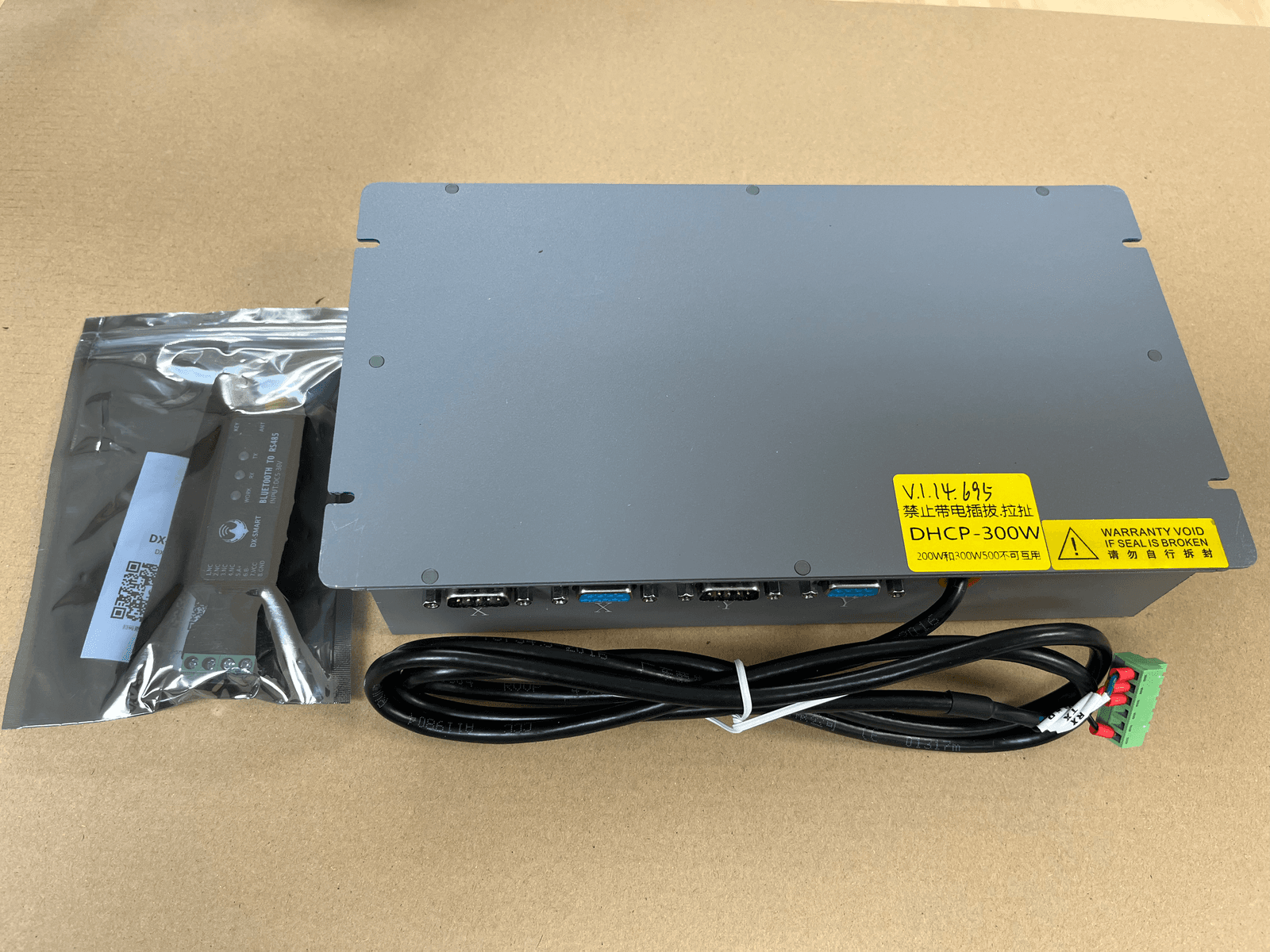 FP-300 laser control board - main view